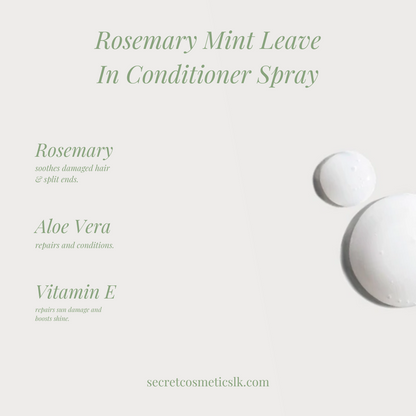 Rosemary Mint Leave In Conditioner Spray