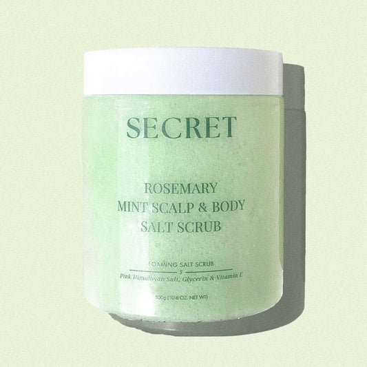 Rosemary Mint Scalp & Body Salt Scrub